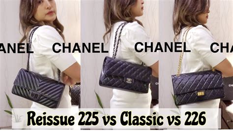 chanel jumbo vs medium|chanel reissue bag.